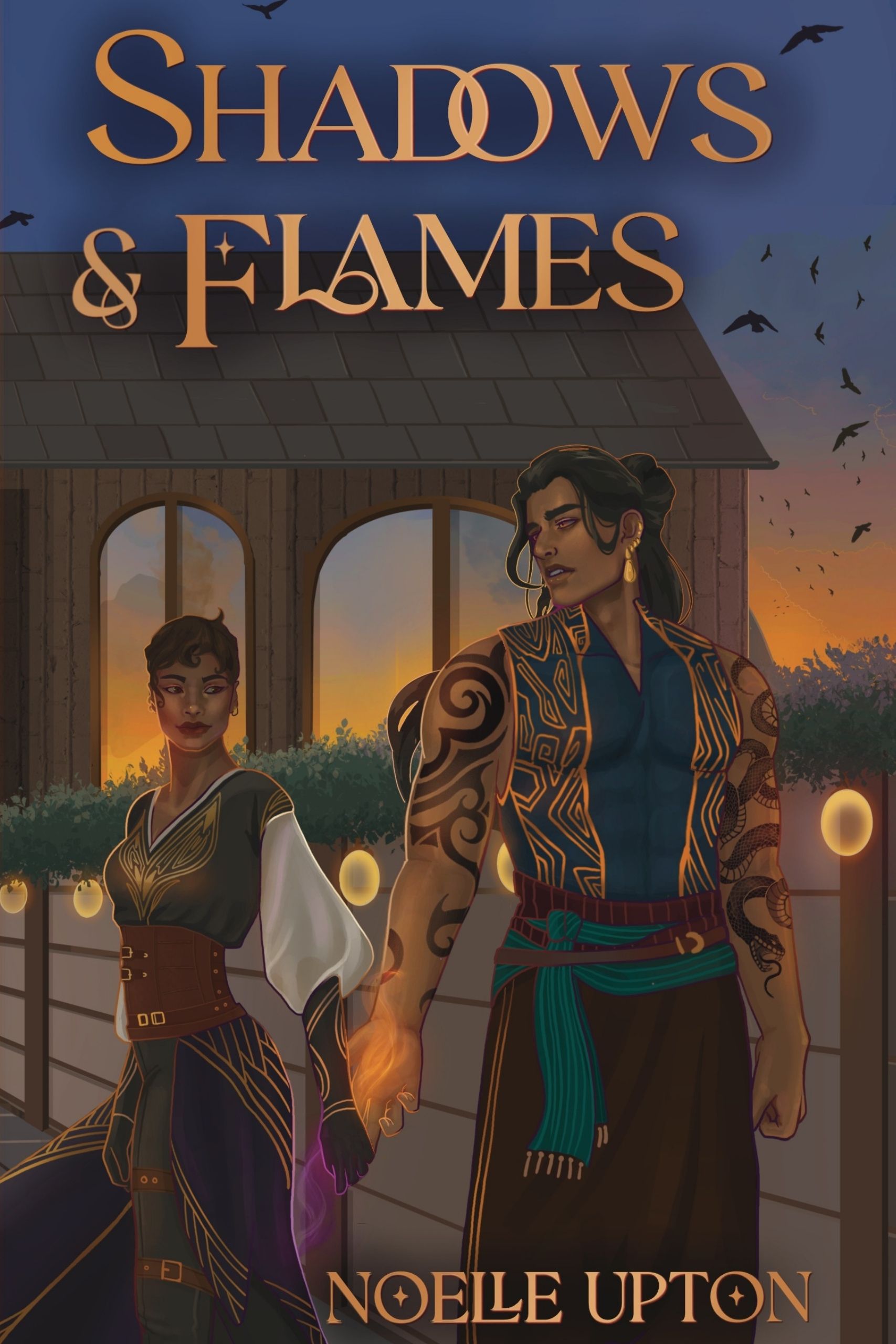 Shadows and Flames (Twin Blades, #2)