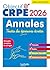 Objectif CRPE - Annales Tou...