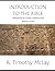 Introduction to the Bible: ...