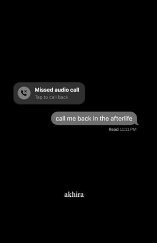 call me back in the afterlife (Paperback)