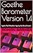Goethe Barometer Version 1.4 by Rohan Sarker