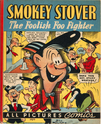 Smokey Stover, the foolish foo fighter: From the famous comic strip (Better little books)