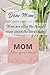 Dear Mom: A Book of Memorie...