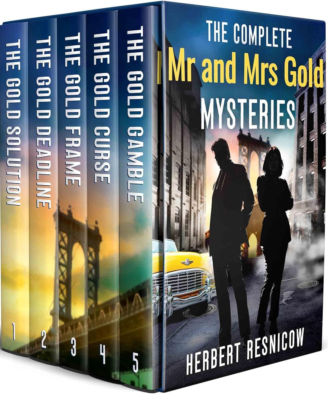 The Complete Mr and Mrs Gold Mysteries, Books 1-5 (Gold #1-5)
