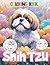 Shih Tzu Coloring Book: Fro...