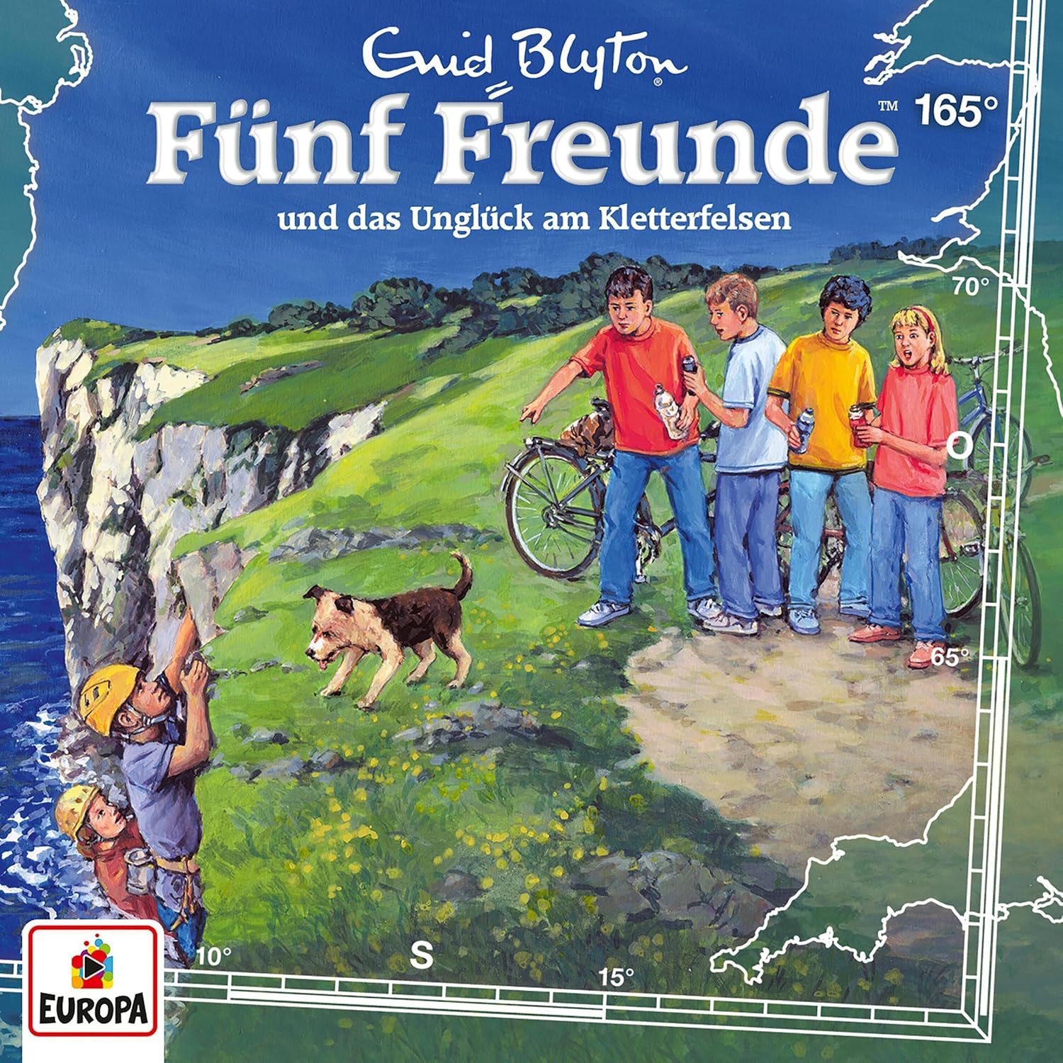 Fünf Freunde und das Unglück am Kletterfelsen (Fünf Freunde Hörspiele, #165)