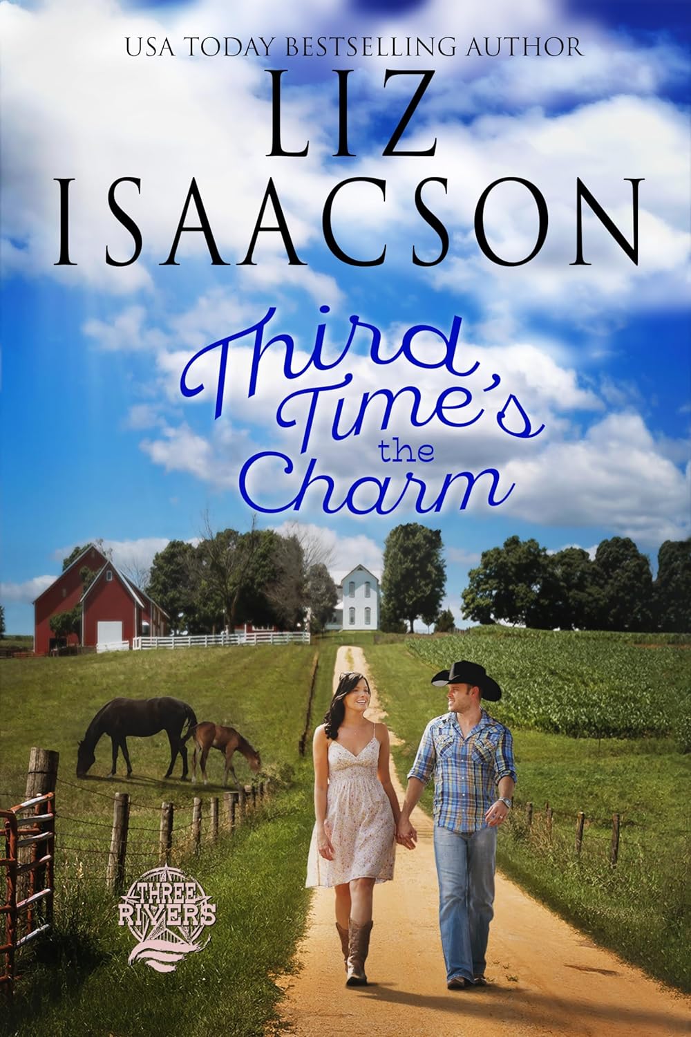 Third Time's the Charm (Three Rivers Ranch Romance, #2)