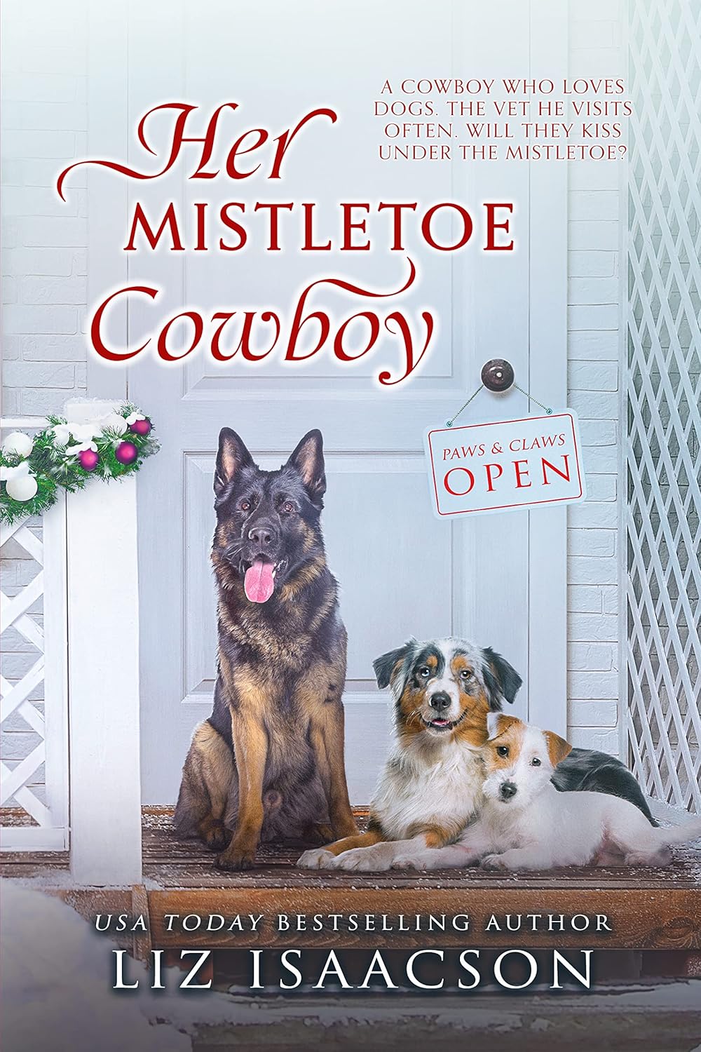 Her Mistletoe Cowboy (Steeple Ridge #3)