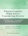 What to Consider When You’re Considering Divorce by Jenny Dreizen What to Consider When You’re Considering Divorce by Jenny Dreizen