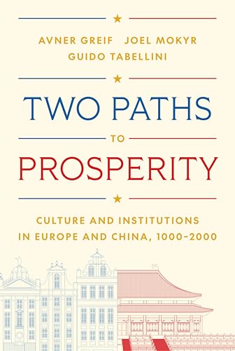 Two Paths to Prosperity: Culture and Institutions in Europe and China, 1000–2000 (Hardcover)