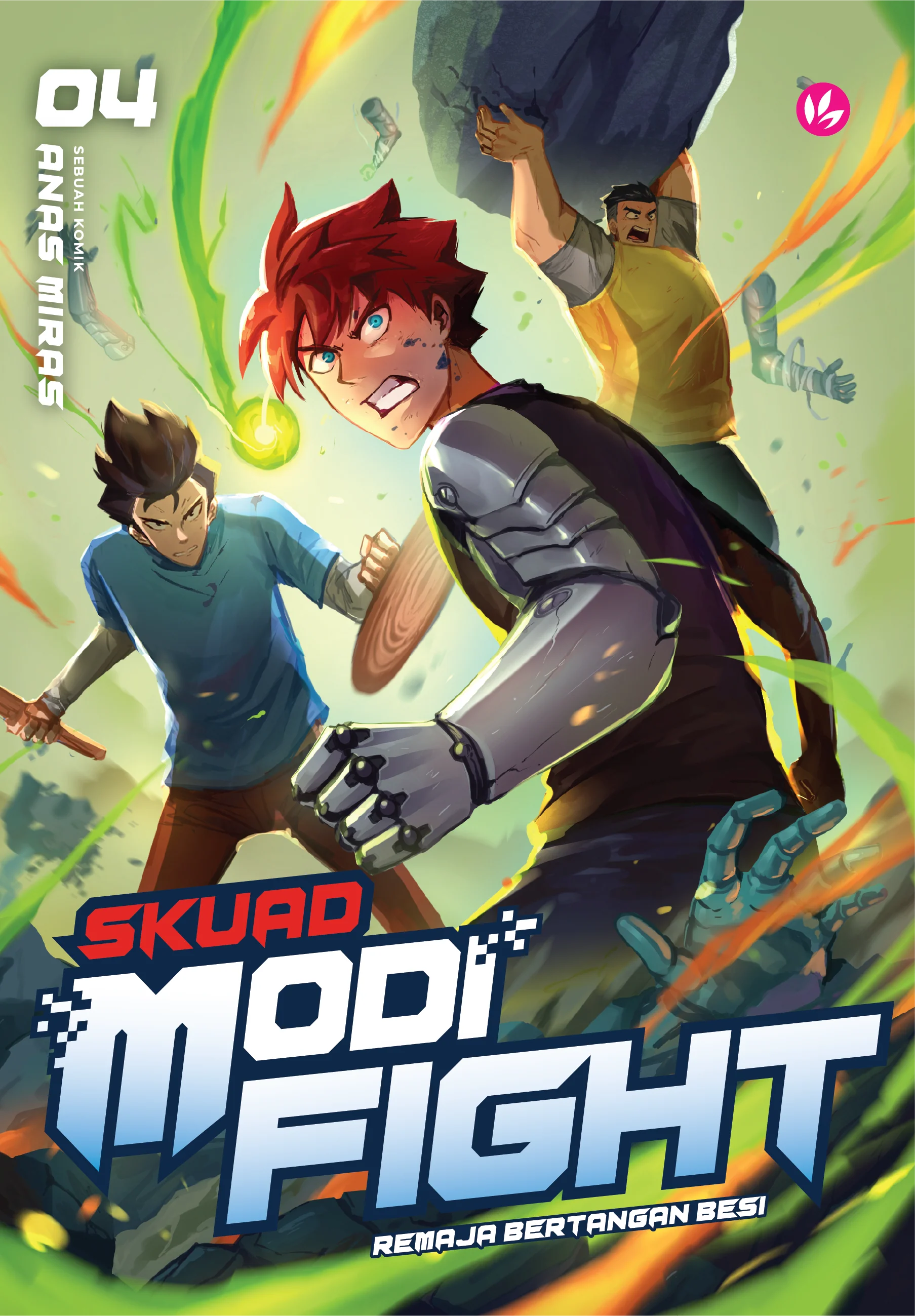 Skuad Modifight: Remaja Bertangan Besi 04 (Comic)