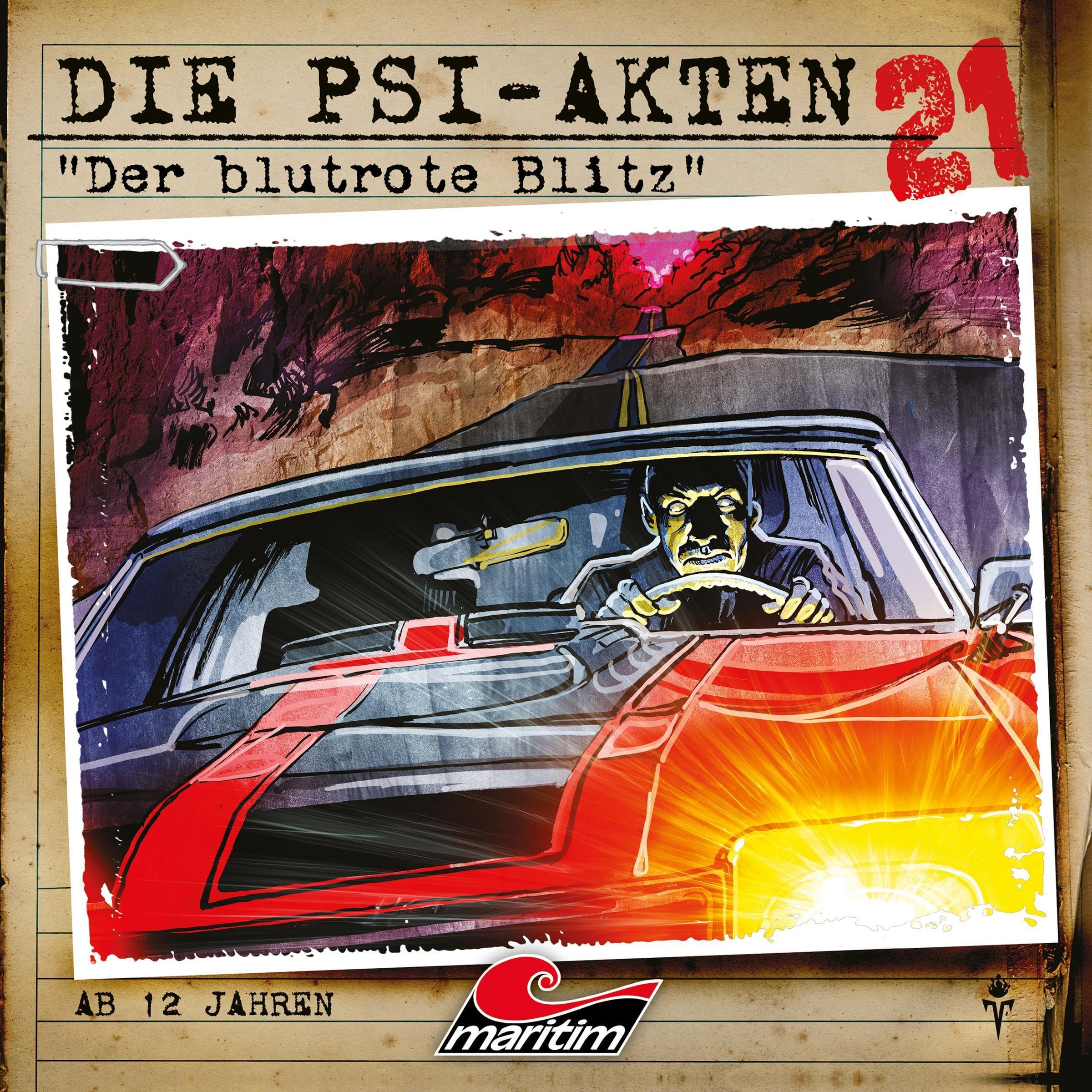 Der blutrote Blitz: Die PSI-Akten 21 (Audible Audio)