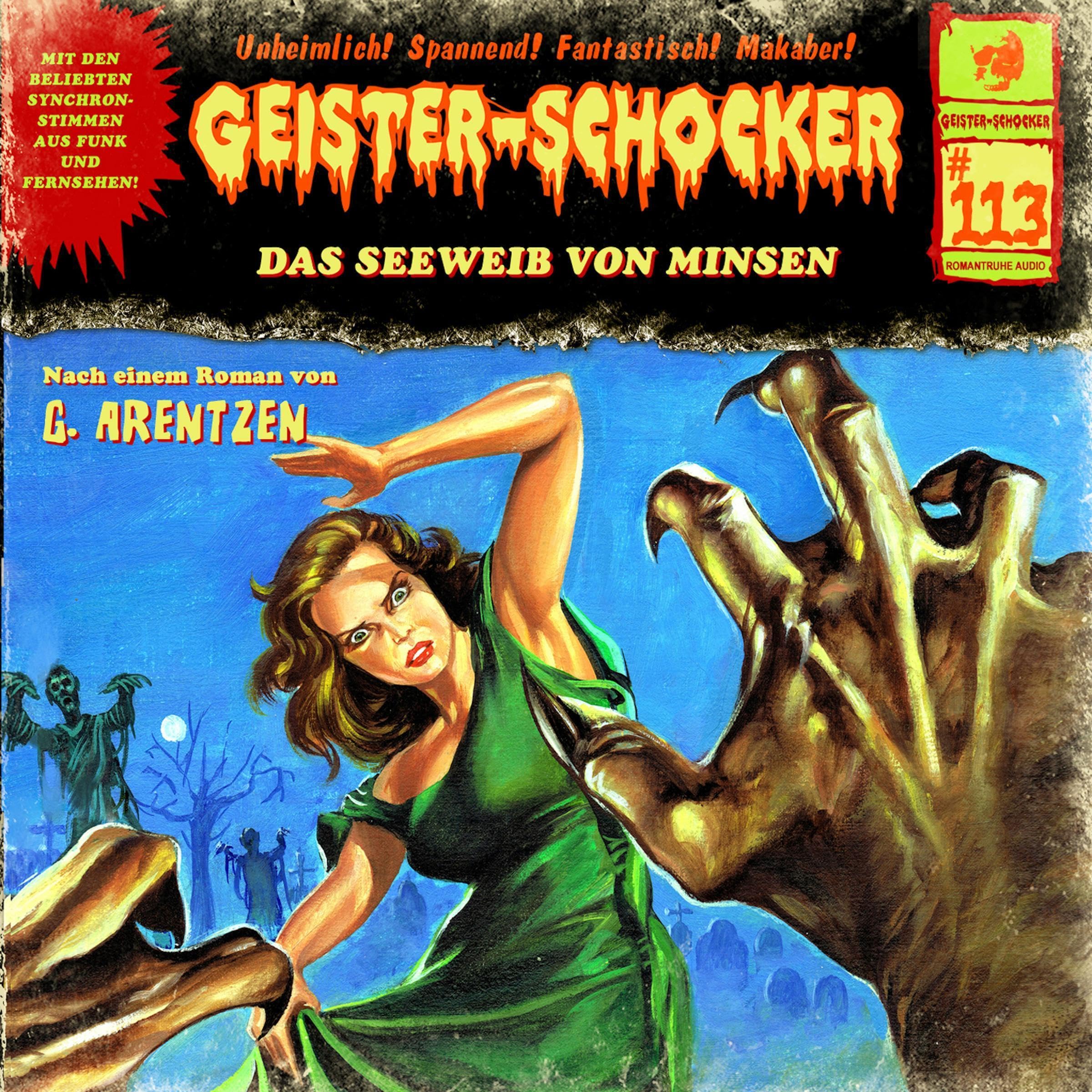 Das Seeweib von Minsen: Geister-Schocker 113 (Audible Audio)