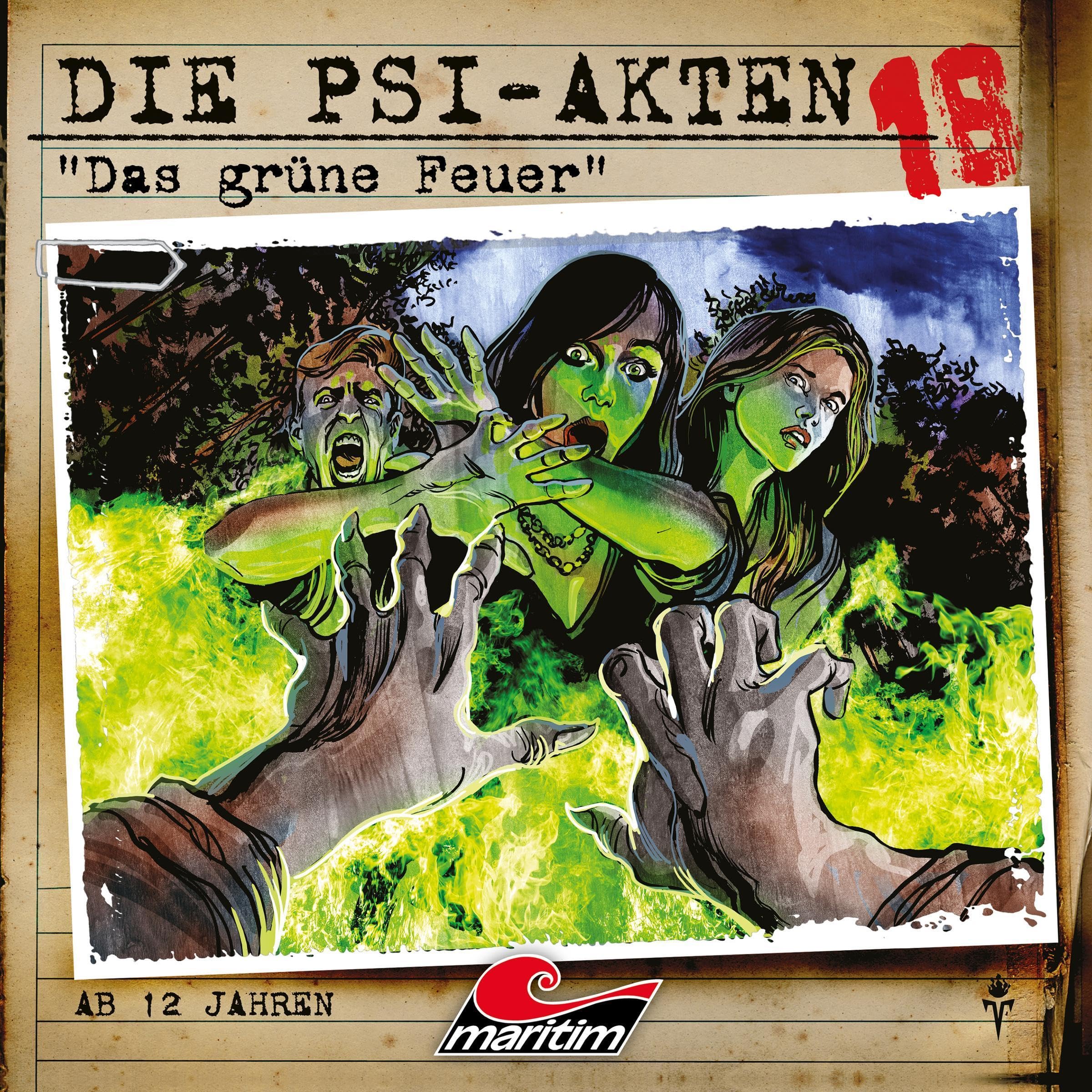 Das grüne Feuer: Die PSI-Akten 18 (Audible Audio)
