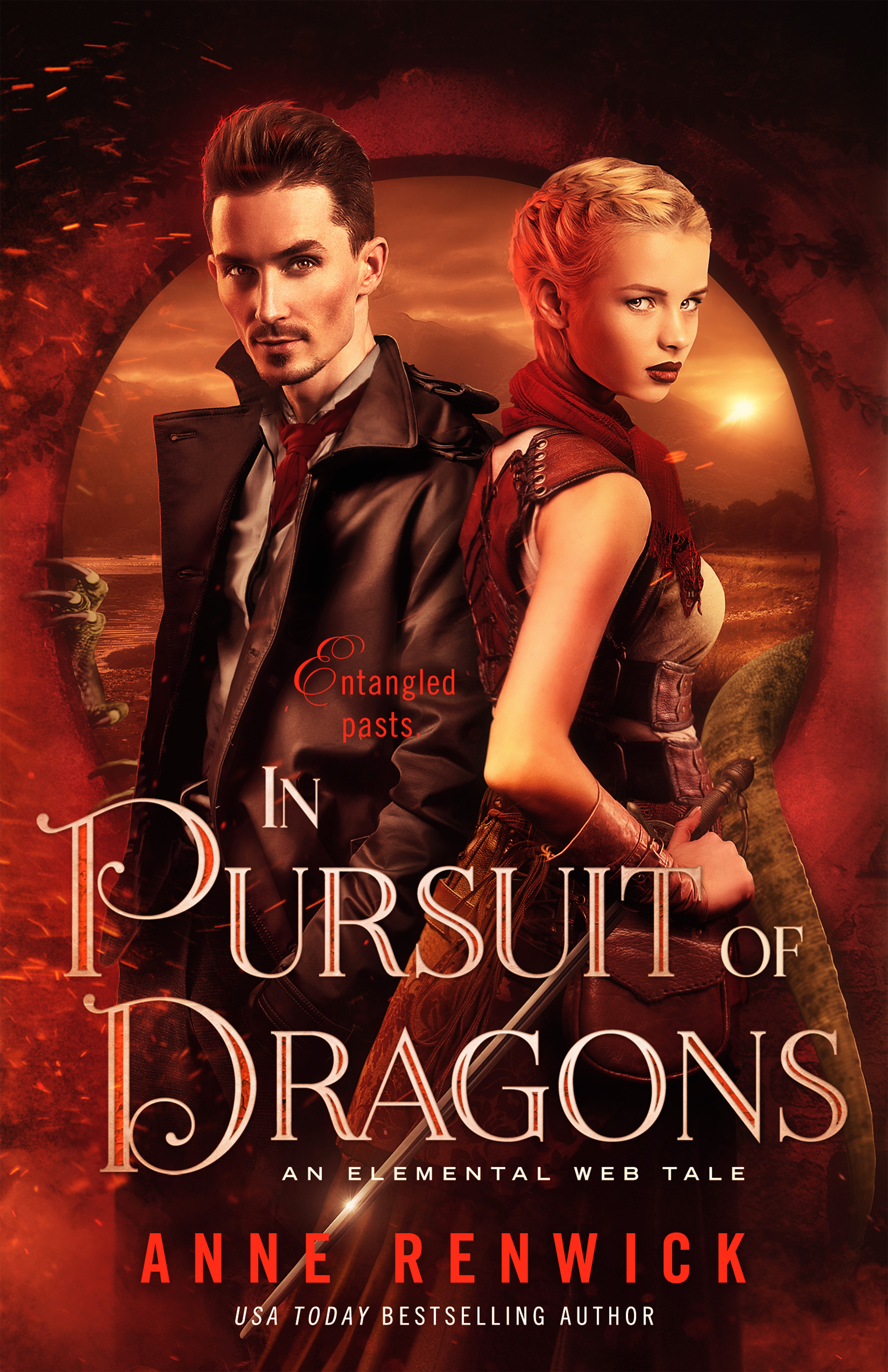 In Pursuit of Dragons (Elemental Web Tales, #2)