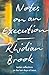 Notes on an Execution: Lenten Reflections on the Last Days of Jesus