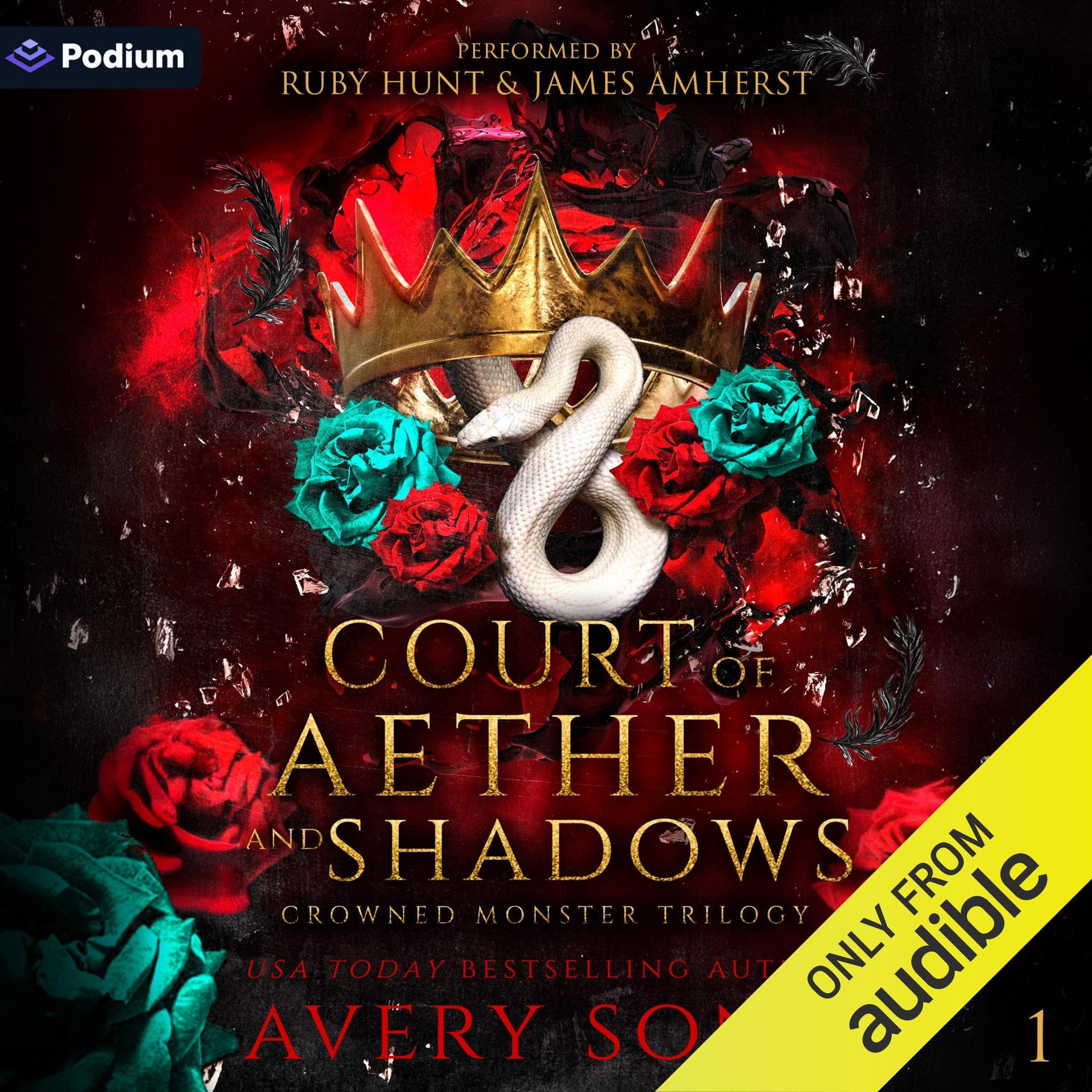 Court of Aether and Shadows: Crowned Monster Trilogy, Book 1 (Audible Audio)