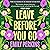 Leave Before You Go