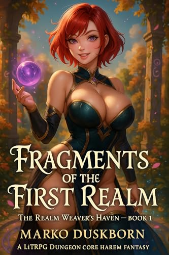 Fragments of the First Realm: A Dungeon Core Harem LitRPG Saga (The Realm Weaver’s Haven Book 1)
