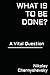 What Is to Be Done?: A Vital Question
