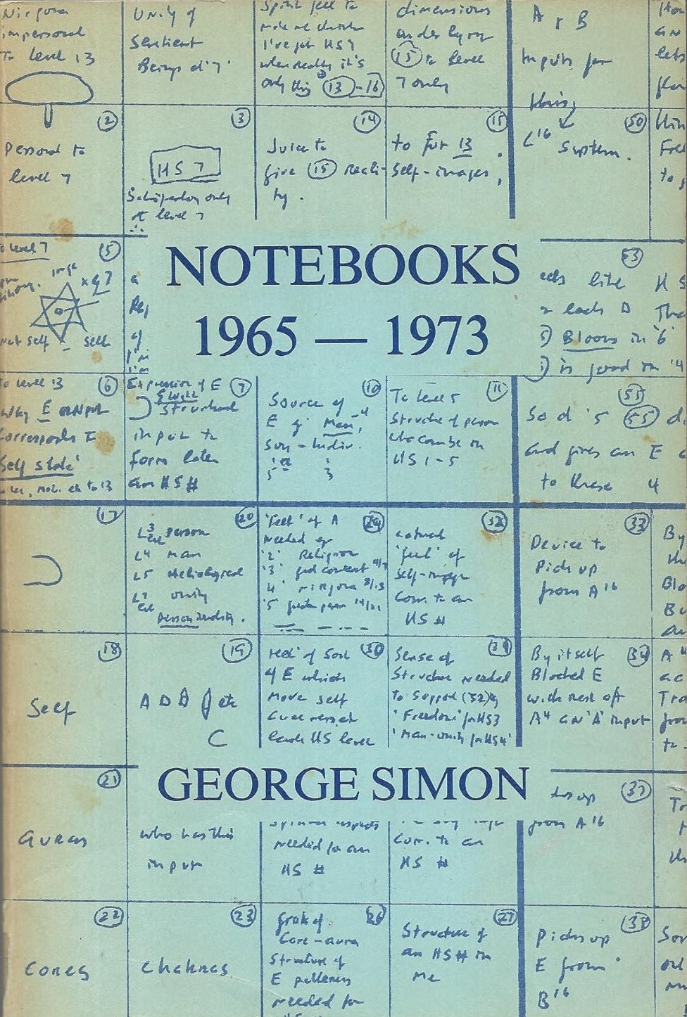 Notebooks, 1965-1973 (Paperback)
