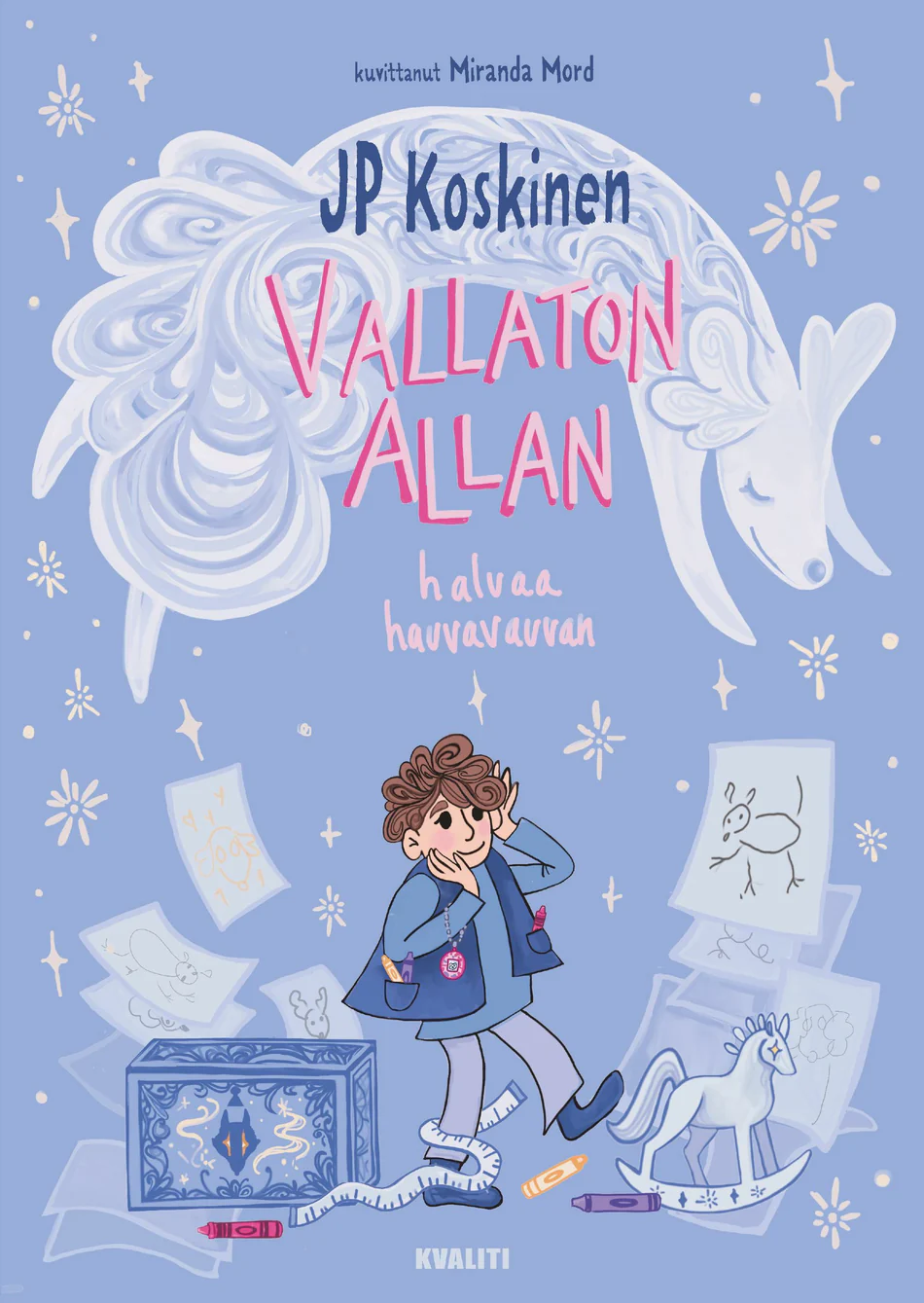 Vallaton Allan haluaa hauvavauvan (Hardcover)