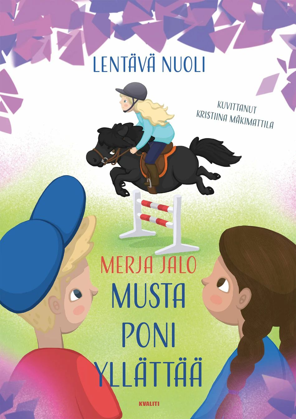 Musta poni yllättää (Hardcover)
