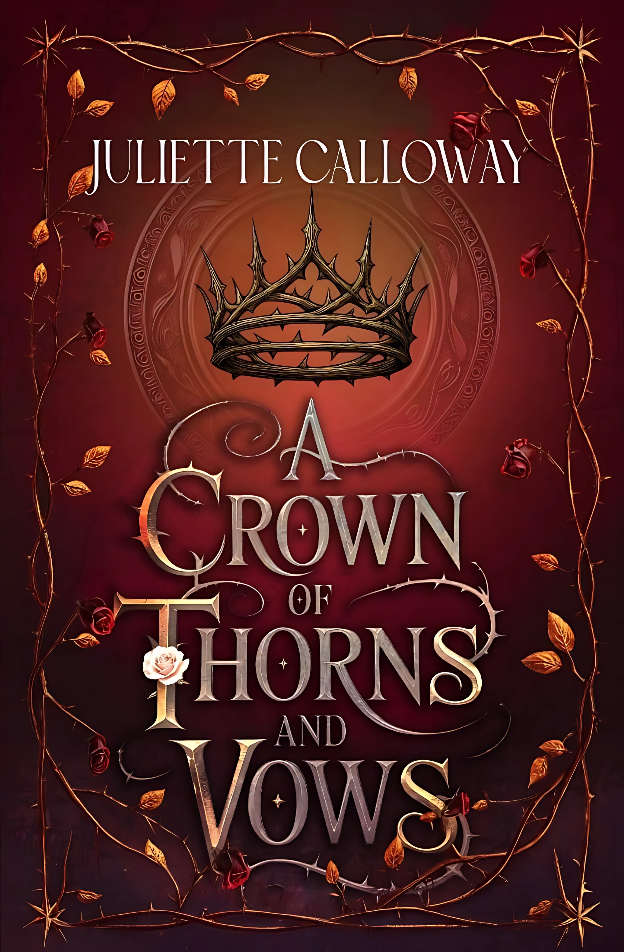 A Crown of Thorns and Vows (The Crowns of Evaloria Saga, #1)