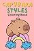 Capybara Style: Coloring Book