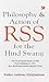 Philosophy & Action of RSS for the Hind Swaraj by Anthony Elenjimittam