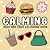 Calming: Colouring Book for Adults and Kids, Simple and Big Designs, Bold and Easy for Stress Relief Featuring Food, Houses , Animals , Desserts, Lollies, Flowers and Cute Things