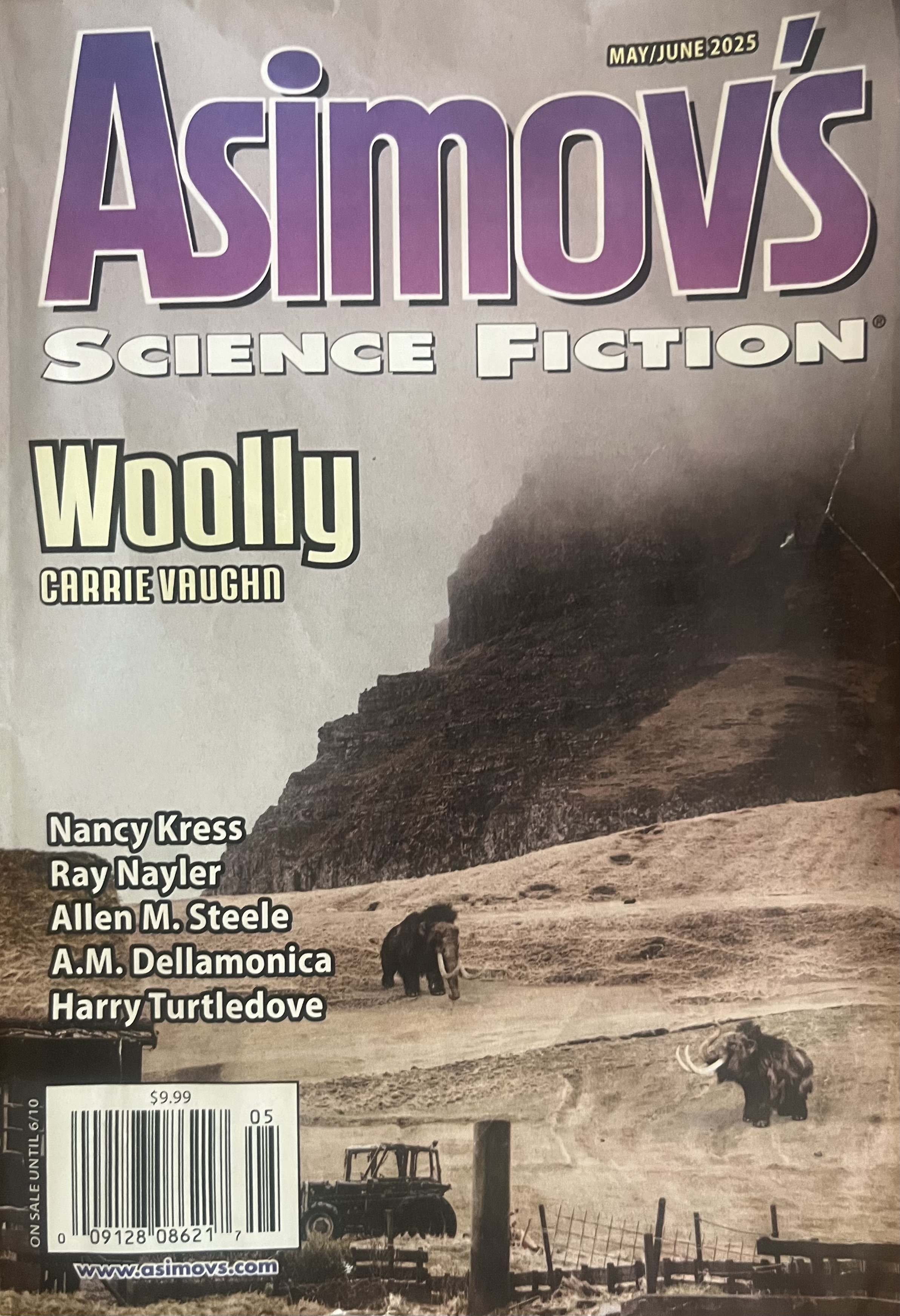 asimov's science fiction may/june 2025 (Paperback)
