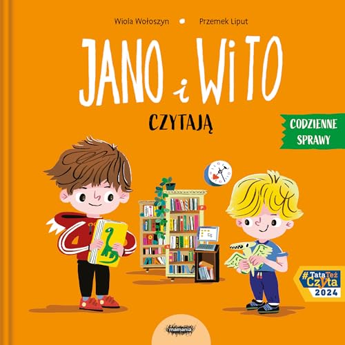 Jano i Wito czytają (Hardcover)