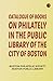 Catalogue of books on phila...