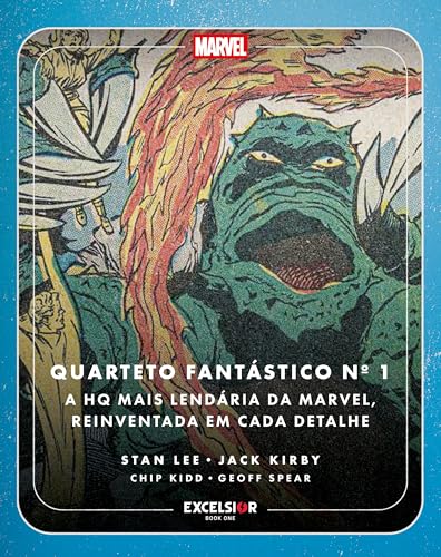 Quarteto Fantástico Nº 1 – A HQ mais lendária da Marvel, reinventada em cada detalhe (Portuguese Edition)