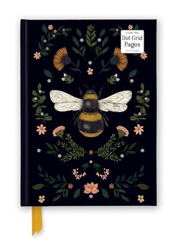 Jade Mosinski: Bee (Foiled Dot Grid Journal) (Flame Tree Dot Grid Notebooks)