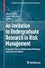 An Invitation to Undergradu...