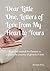 Dear Little One, Letters of...