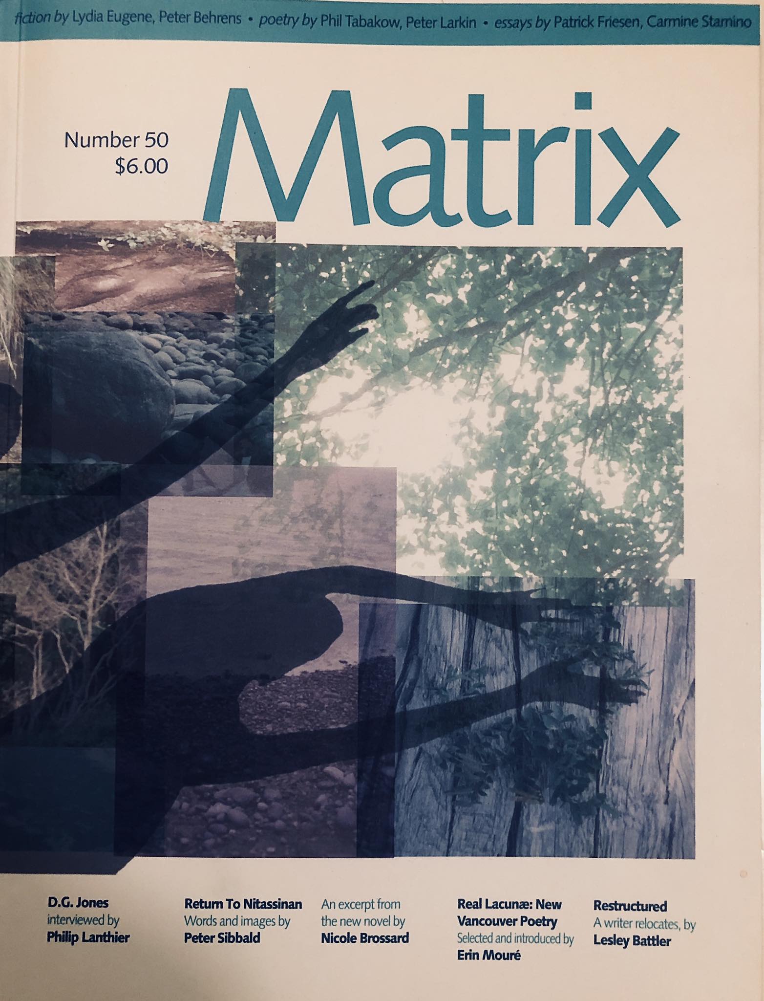 Matrix 50: Featuring Real Lacunæ New Vancouver Poetry