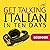 Get Talking Italian in Ten ...