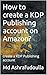 How to create a KDP Publish...
