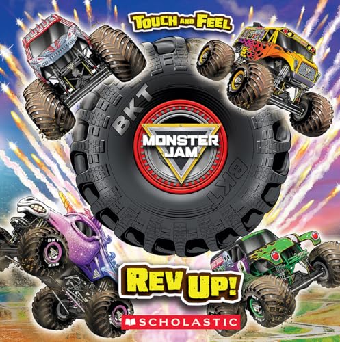 Monster Jam: Rev Up! A Touch-and-Feel Book
