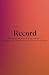 Record by Amy Goldmacher