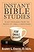 Instant Bible Studies for S...