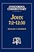 John 7: 2 - 12:50 - Concord...