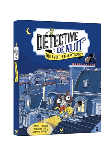 Détective de nuit - Qui a volé le diamant blanc ? - avec lampe magique (Paperback)