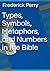 Types, Symbols, Metaphors, and Numbers in the Bible by Frederick Perry Sr