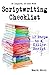 Scriptwriting Checklist by Mark Sevi
