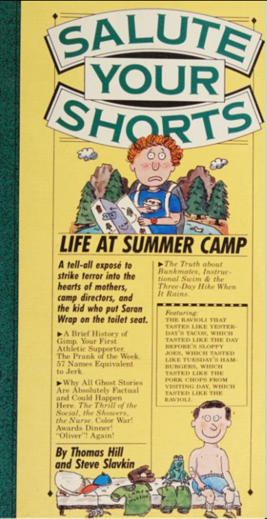 Salute Your Shorts: Life at Summer Camp