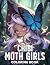 Chibi Moth Girls Coloring Book by Evelyn Bennett